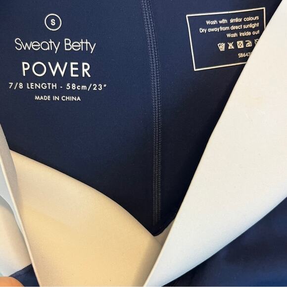Sweaty‎ Betty Power Leggings small blue - Picture 5 of 5